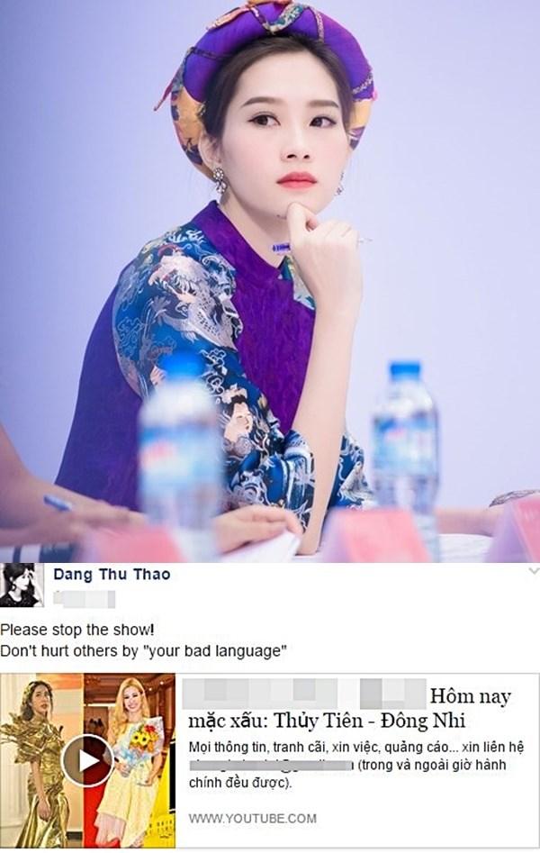 Hoa hậu Đặng Thu Thảo: Cứ im lặng là auto xinh, hễ phát ngôn là chấn động showbiz Việt-5