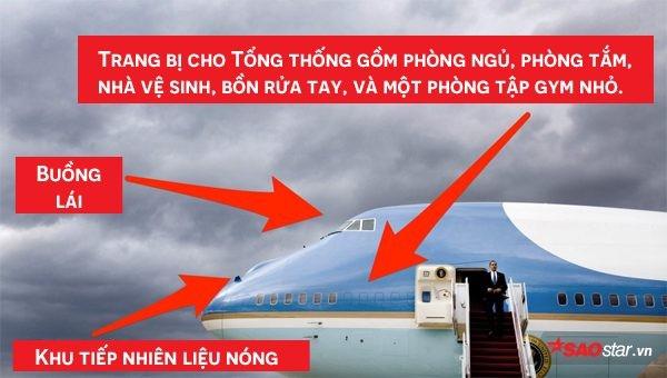 Tổng thống Mỹ Donald Trump vừa tới Hà Nội bằng Air Force One, đây là những điểm đặc biệt nhất về chiếc máy bay này-2