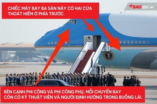 Tổng thống Mỹ Donald Trump vừa tới Hà Nội bằng Air Force One, đây là những điểm đặc biệt nhất về chiếc máy bay này-5