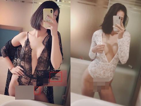 Sau bao lần thả phanh với đồ ren táo bạo, Hồng Quế tiếp tục gây nóng mắt với trang phục mặc cũng như không-6