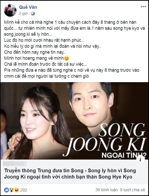 Dự đoán Song - Song ly hôn sắp thành sự thật, Quế Vân phải mời vội đàn em vào xác minh cô không chém gió-3