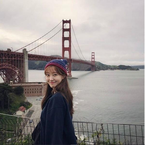 Nhan sắc nữ MC Hàn Quốc gây sốt khi tác nghiệp trên nóc khách sạn Daewoo-6