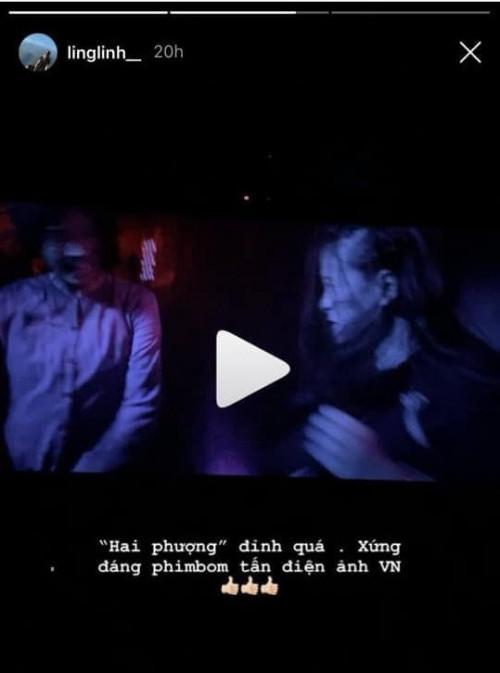 Lên tiếng xin lỗi nhưng vẫn bị mỉa mai vì đăng clip phim ‘Hai Phượng’ lên story, bạn gái Tiến Dũng đáp trả đầy ẩn ý-1