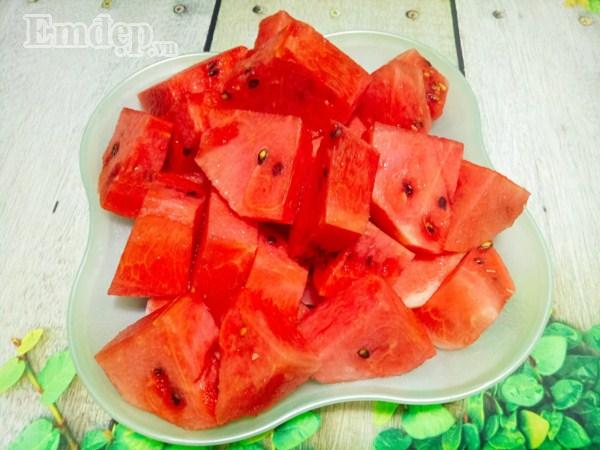 Cách pha nước ép dưa hấu ngọt mát đầy năng lượng cho ngày mới-2