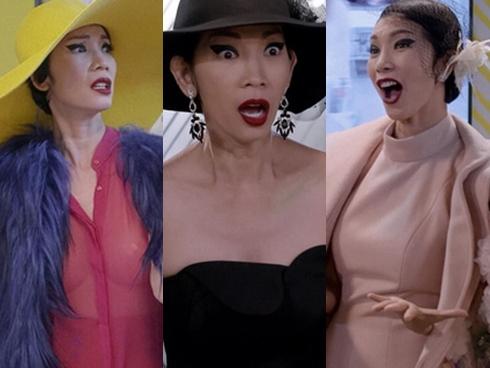 Chết cười với phong cách thời trang 'siêu cấp đồng bóng' của Xuân Lan