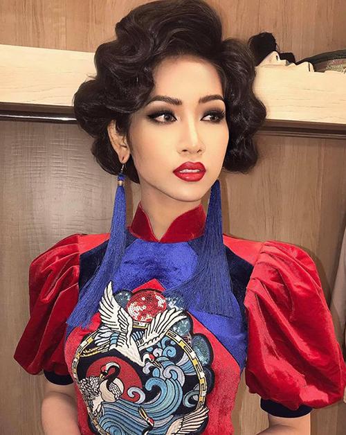 Make up sương sương thì xuất sắc, cứ hễ trang điểm đậm là người đẹp chuyển giới Nhật Hà lại mất điểm trầm trọng-2