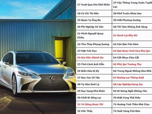 Chỉ cần nhìn BIỂN SỐ XE biết ngay vận mệnh GIÀU SANG hay NGHÈO HÈN