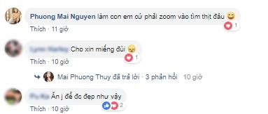 Mai Phương Thúy kỷ niệm bữa ăn bằng một tấm ảnh chẳng có món nào ngoài khuôn ngực căng đầy và đôi chân dài cực phẩm-5