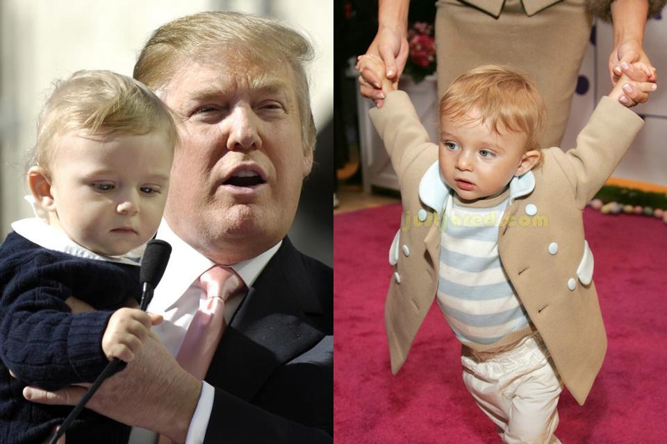 Barron William Trump sinh ngày 20/3/2006. Cậu là con trai duy nhất của Tổng thống Mỹ Donald Trump với người vợ thứ 3 - cựu người mẫu Melania Trump.