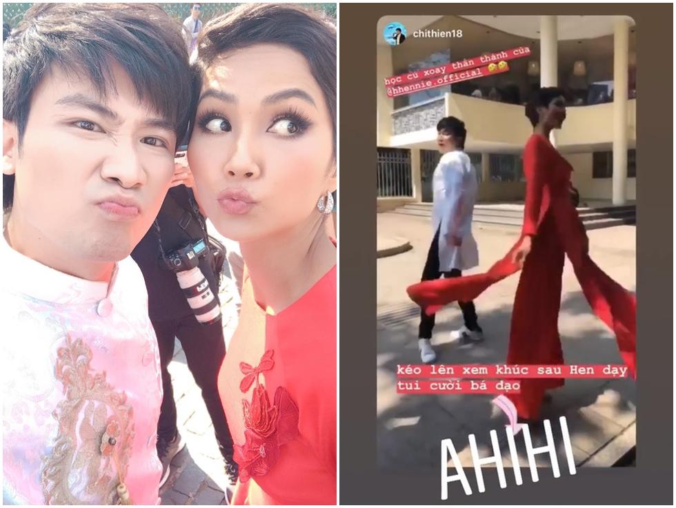 Một mình họa mặt vì không có ê-kip hỗ trợ, Hhen Niê vẫn khiến fan phát cuồng khi trình làng tuyệt tác cô Hen-6