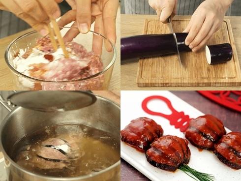 Ăn gì cũng thấy nhạt miệng, làm cà tím chưng thịt kiểu này cơm nấu bao nhiêu cũng không đủ-7