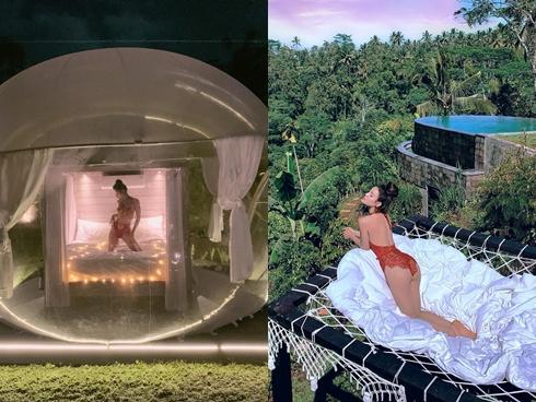 Phương Trinh Jolie thích thú vì có thể khỏa thân dạo chơi ở khu du lịch-13