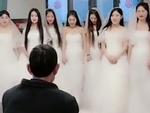 7 cô dâu đứng trước mặt 1 người đàn ông và câu chuyện đằng sau về lòng hiếu thảo gây xúc động