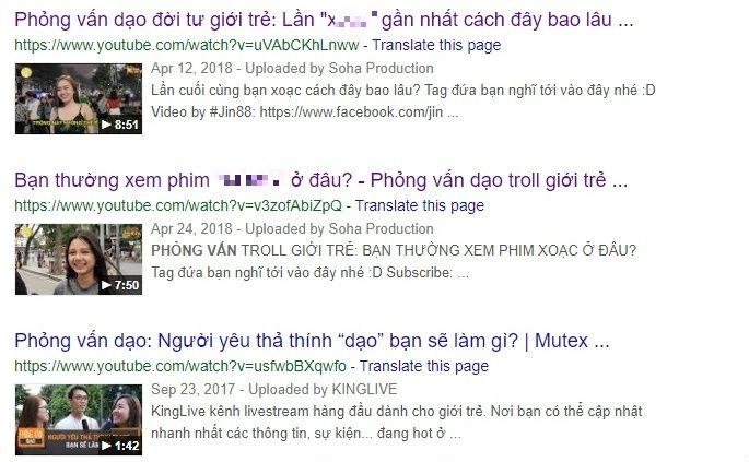 Trào lưu phỏng vấn dạo: Kiếm tiền bằng sự dung tục-2