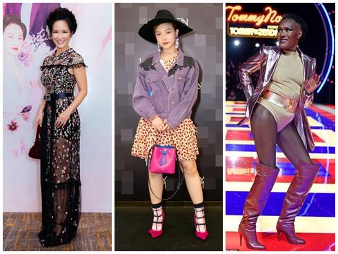 SAO MẶC XẤU: Diva Hồng Nhung rườm rà - siêu mẫu 70 tuổi diện bodysuit mém lộ hàng