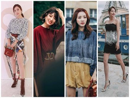 Dàn sao Hoa - Hàn đổ bộ Paris Fashion Week: Park Shin Hye đẹp đảo điên - Trương Gia Nghê gợi cảm đến từng centimet