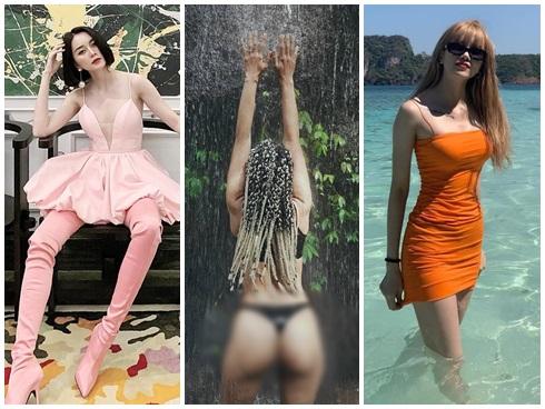 Mai Ngô khoe vòng ba hơn 1 mét táo bạo - Thiều Bảo Trâm diện đầm ống sexy ngang ngửa Ngọc Trinh