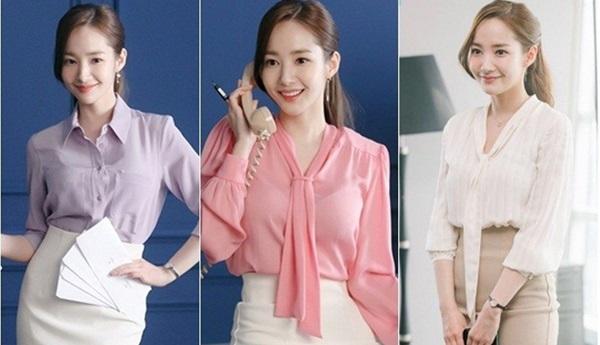 Cùng vào vai thư ký nhưng gu thời trang công sở của Park Min Young và Yoo In Na lại khác nhau một trời một vực-1