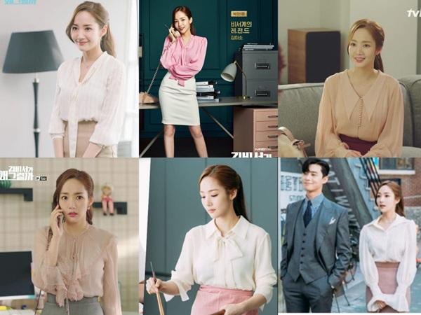 Cùng vào vai thư ký nhưng gu thời trang công sở của Park Min Young và Yoo In Na lại khác nhau một trời một vực-2