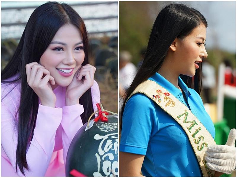 Hoa hậu Trái đất Phương Khánh bị nghi phẫu thuật thẩm mỹ vì phần mũi như kèn saxophone-10