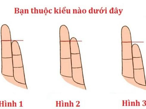 Chiều dài ngón tay út nói lên điều gì về tính cách và sở thích của bạn?