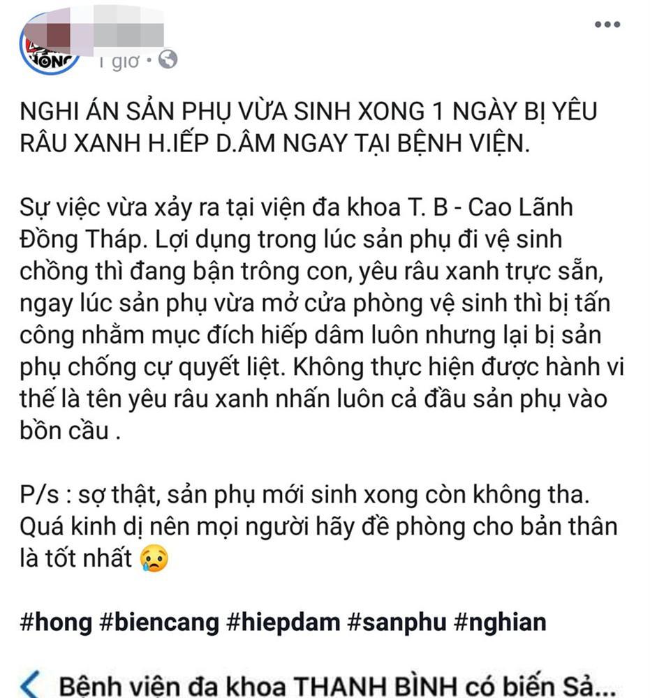 Sự thật thông tin sản phụ bị yêu râu xanh tấn công trong nhà vệ sinh-2