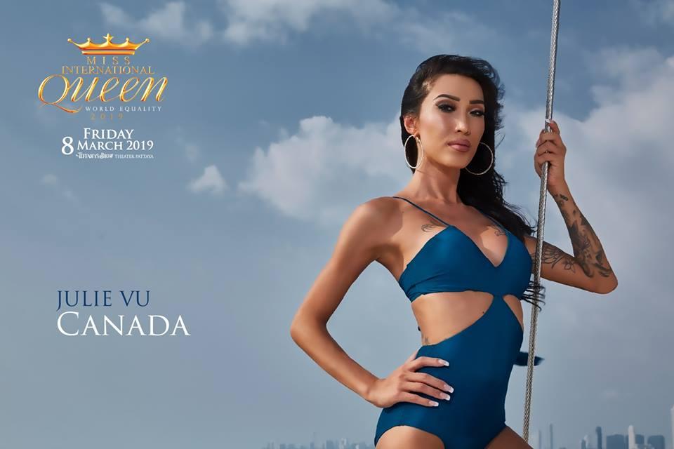 Nhật Hà khoe chân dài miên man nhưng để lộ eo bánh mì khi show bikini tại Hoa hậu Chuyển giới Quốc tế 2019-13