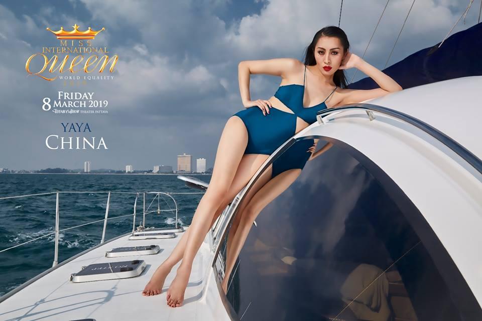 Nhật Hà khoe chân dài miên man nhưng để lộ eo bánh mì khi show bikini tại Hoa hậu Chuyển giới Quốc tế 2019-14