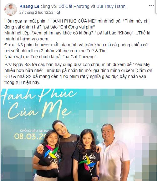 Trường Giang, Thu Trang và dàn sao Việt bật khóc sau khi xem phim của Cát Phượng - Kiều Minh Tuấn-5