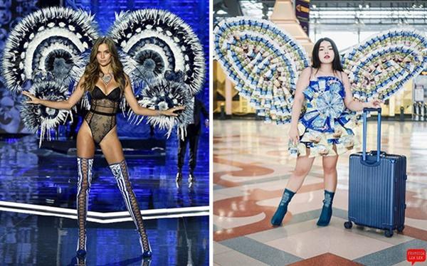 Cô gái Thái Lan gây cười với màn cosplay giá rẻ từ rau củ quả-9