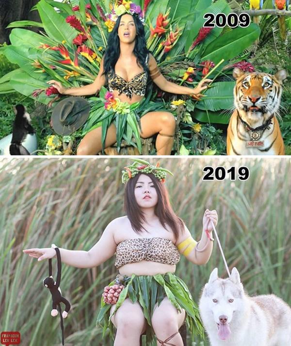 Cô gái Thái Lan gây cười với màn cosplay giá rẻ từ rau củ quả-7