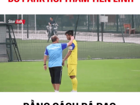 Đích thân thị phạm thể lực cho học trò nhưng thầy Park lại khiến người xem thích thú bởi loạt động tác siêu đáng yêu-1