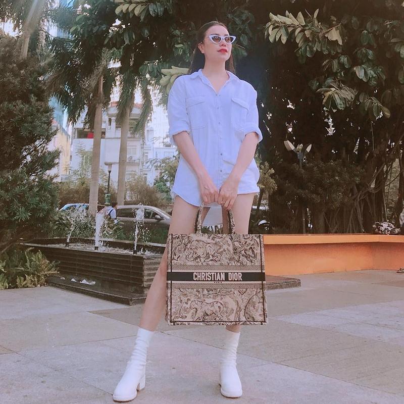 Bích Phương thả thính fan với mốt áo phanh ngực - Huyền My sang chảnh bên xế hộp 6 tỷ-7