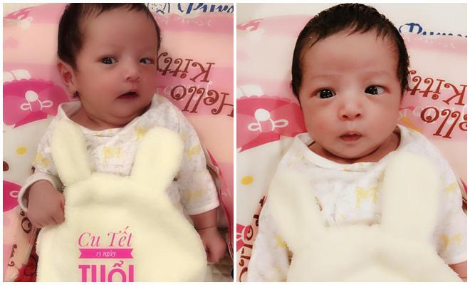 Thanh Thúy khoe ảnh mừng đầy tháng con trai nhưng biểu cảm max yêu của cậu út mới thực sự khiến dân mạng phát cuồng-5