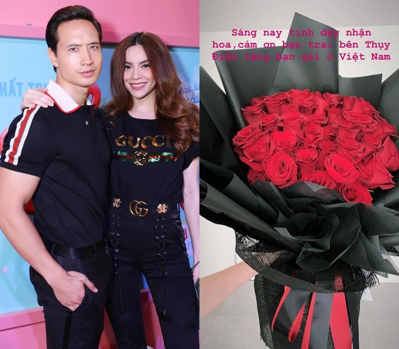 Hồ Ngọc Hà nhận quà 8/3 của Kim Lý: Cảm ơn bạn trai bên Thụy Điển-1