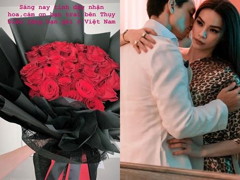 Hồ Ngọc Hà nhận quà 8/3 của Kim Lý: 'Cảm ơn bạn trai bên Thụy Điển'