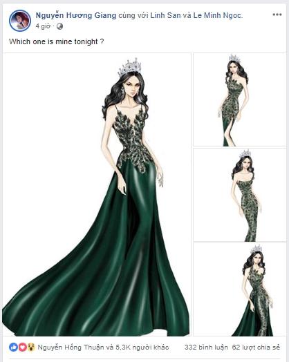 Sát giờ chung kết Hoa hậu Chuyển giới Quốc tế, Hương Giang thả thính bằng 4 bộ đầm dạ hội đẹp nghẹn lời-1