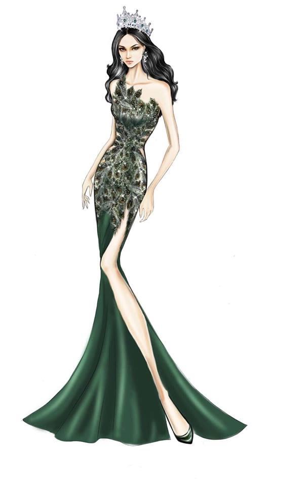 Sát giờ chung kết Hoa hậu Chuyển giới Quốc tế, Hương Giang thả thính bằng 4 bộ đầm dạ hội đẹp nghẹn lời-4