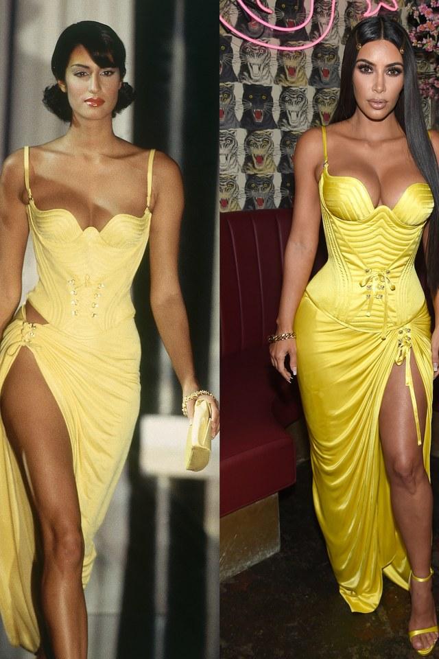 Kim siêu vòng 3 lại gây xôn xao khi mặc nội y ra phố-7