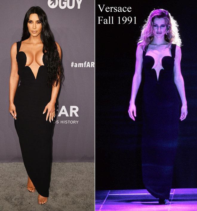 Kim siêu vòng 3 lại gây xôn xao khi mặc nội y ra phố-9