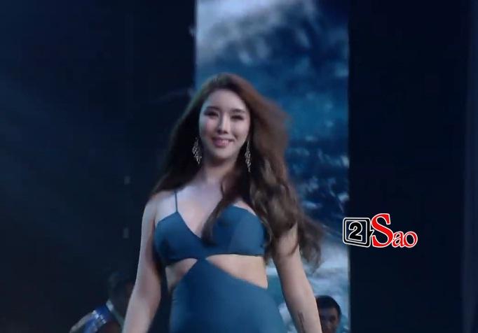 Nhật Hà tự tin trình diễn bikini trong top 12-6