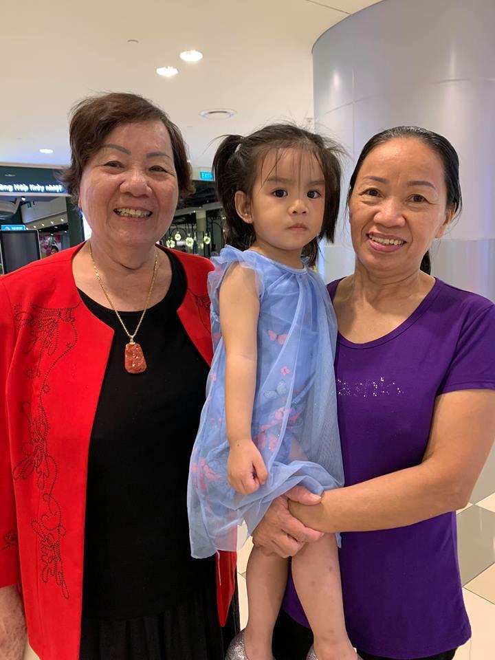Phạm Quỳnh Anh và Quang Huy bất ngờ tái hợp vui vẻ trong tiệc sinh nhật con gái-7