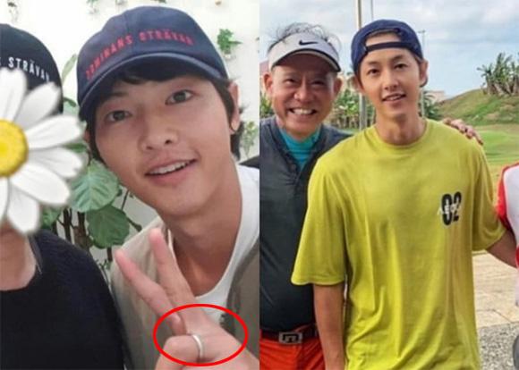 Cuối cùng, Song Joong Ki cũng chịu đeo nhẫn cưới khiến người hâm mộ ấm lòng-1