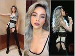 Hồ Ngọc Hà 'chơi lớn' với mái tóc bạch kim, mặc bodysuit siêu sexy nhưng lại gặp sự cố trên sân khấu