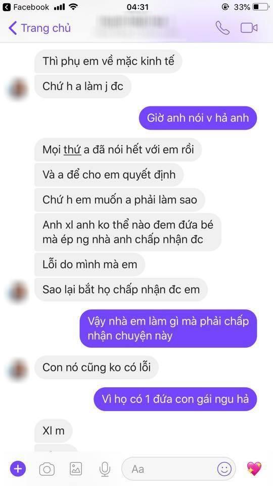 Chuyện phản bội hot nhất MXH: Khẳng định vô sinh để lừa bạn gái có thai rồi ép phá, và quay sang cưới người yêu cũ-4