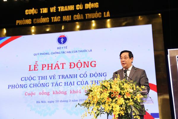 Phát động cuộc thi vẽ tranh tuyên truyền phòng chống thuốc lá-1