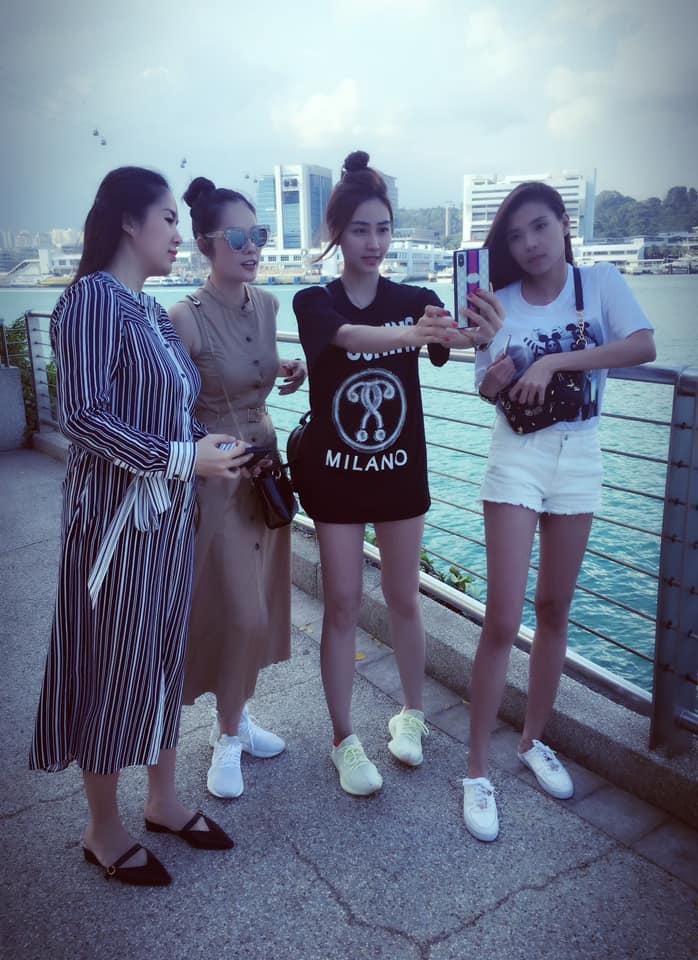 Hội chị em chia sẻ ảnh bà bầu Lê Phương thân hình phát tướng, khác biệt 180 độ-8