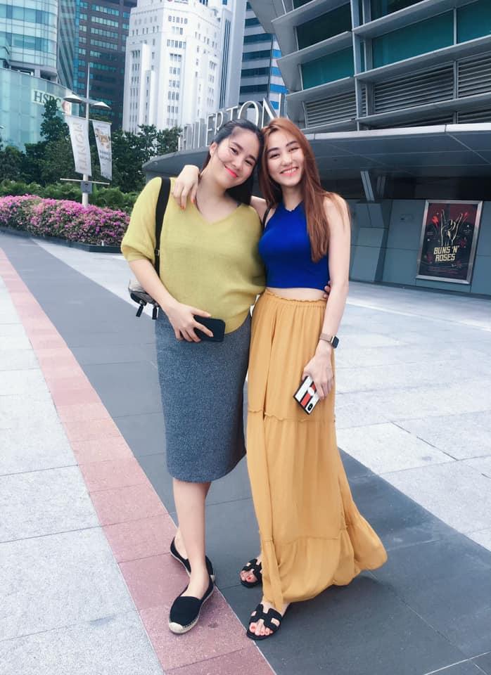 Hội chị em chia sẻ ảnh bà bầu Lê Phương thân hình phát tướng, khác biệt 180 độ-11