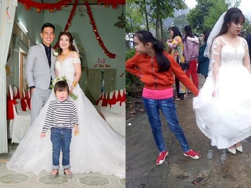 Bố đánh không đau bằng ngồi sau con gái: Chú rể phá lệ trong ngày cưới chỉ vì đôi chân bó bột-3