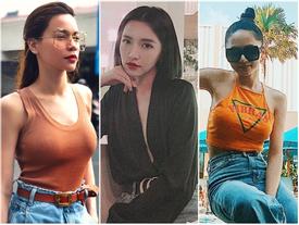 STREET STYLE sao Việt: Hương Giang, Hà Hồ, Bích Phương, Mỹ Tâm, Soobin Hoàng Sơn và những công thức phối đồ jeans cực kỳ thú vị STREET STYLE sao Việt: Hương Giang, Hà Hồ, Bích Phương, Mỹ Tâm, Soobin Hoàng Sơn và những công thức phối đồ jeans cực kỳ thú vị